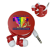 “Wrap and Run” Earbud Headphone Travel Set